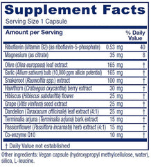 Vitanica Rauwolfia Extra cápsulas veganas para bienestar cardiovascular sostenido.