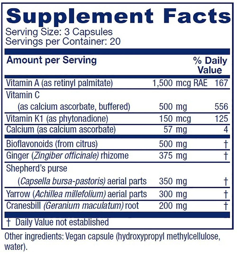 Vitanica Slow Flow cápsulas en mano, opción vegana para apoyo cíclico