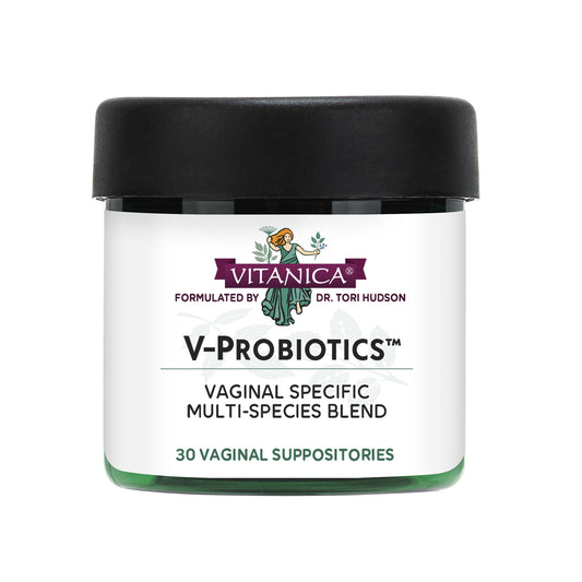 Vitanica V-Probiotics supositorio para equilibrio vaginal y bienestar diario