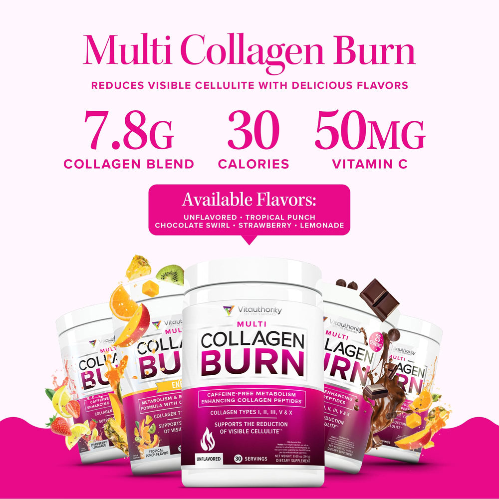 Vitauthority cuchara medidora junto al envase para porciones precisas