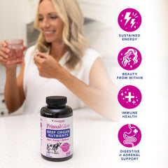 Vitauthority Primal Glow: apoyo digestivo diario, forma conveniente de tomar.