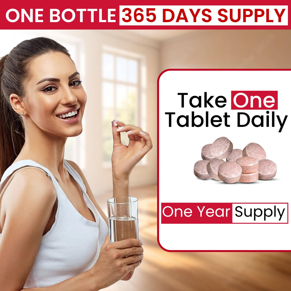 VITBOOST etiqueta nutricional enfocada en 1000 mcg por tableta