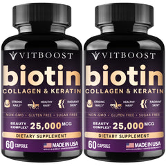 VITBOOST envase frontal pack x2 mostrando sello calidad y dosis