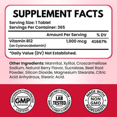 VITBOOST tabletas masticables desplegadas para ver forma y tamaño