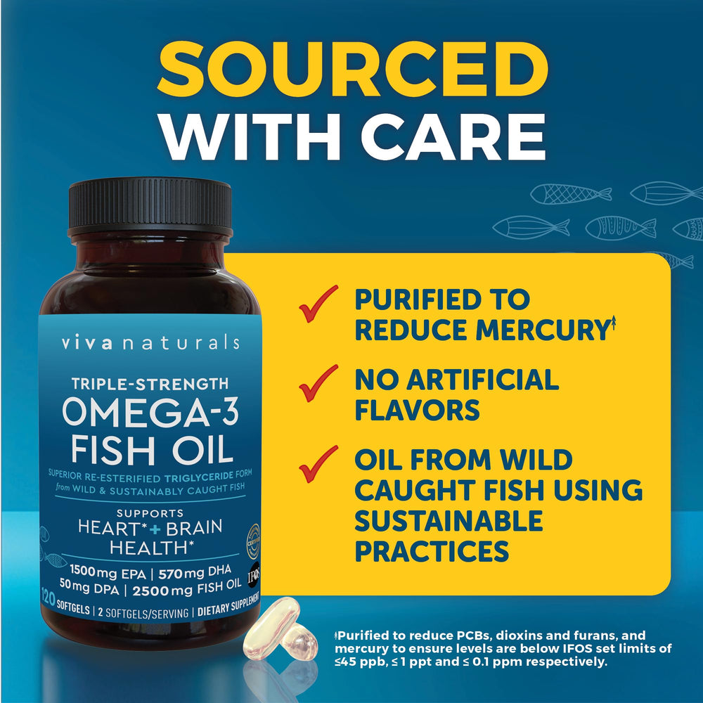 Viva Naturals ingredientes: sardinas, anchoas y caballa sostenibles