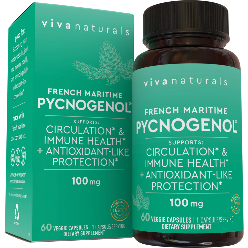 Viva Naturals envase frontal mostrando etiqueta clara y beneficios