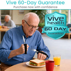 Vive correa escena lifestyle en comedor mostrando uso real durante la comida