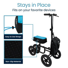 Vive Mobility tiras elásticas que mantienen la almohadilla bien fijada