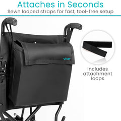 Vive mochila plegada compacta para almacenamiento cómodo