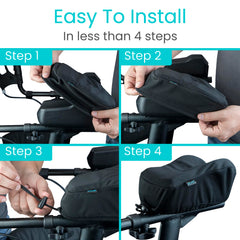Vive tapones con funda removida para lavado comodidad higiénica