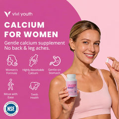 VIVI Youth etiqueta trasera con información nutricional y dosis