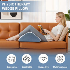 VMFKPNR almohada colocada en sofá para leer con soporte lumbar y comodidad