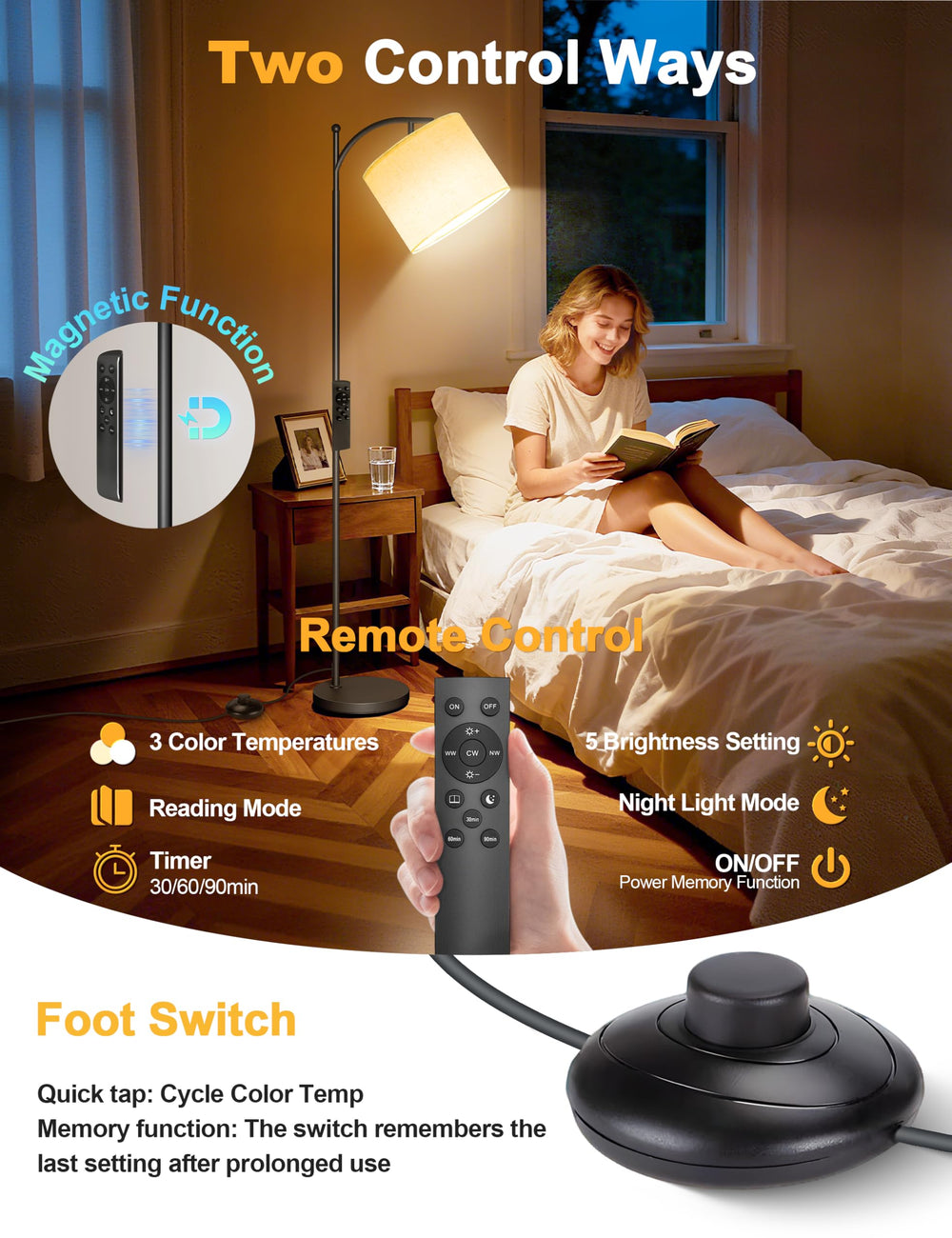 Volisun 360-degree coverage for versatile positioning in bedroom or office