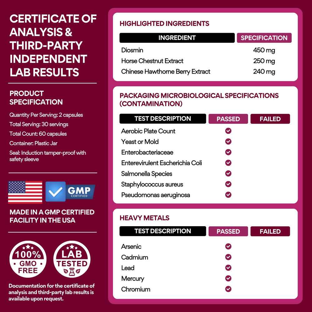 VoomVaya caja con hojas de plantas representando ingredientes botanicos naturales