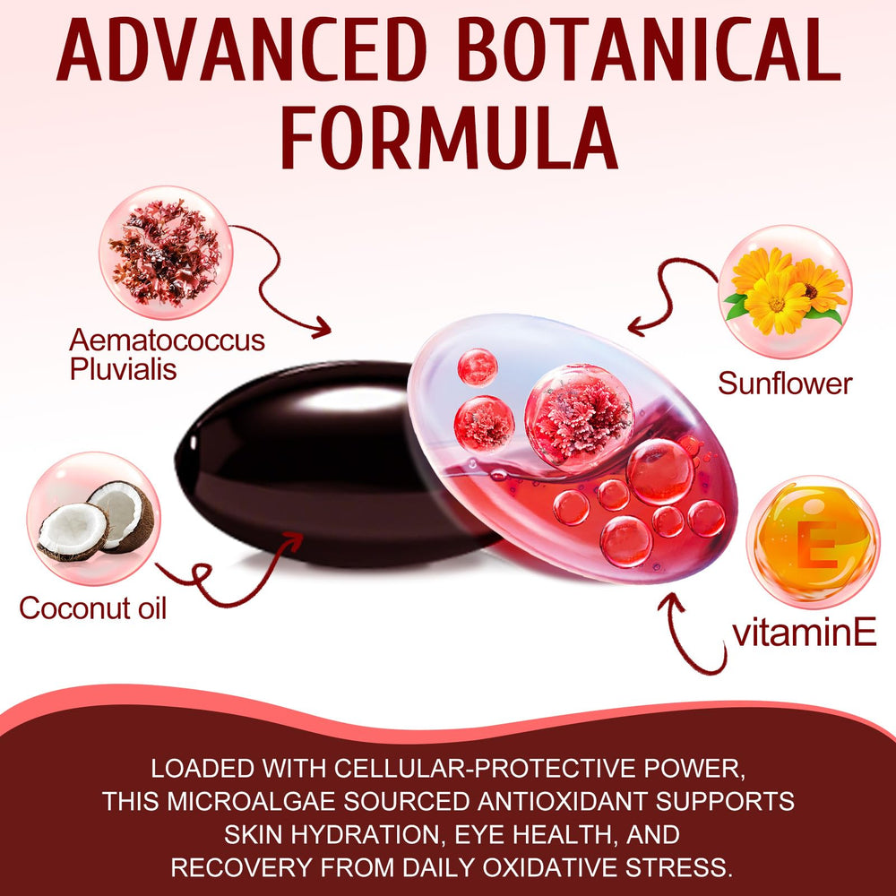 Vortexonix Astaxantina 12mg: cápsulas suaves para ingesta diaria sin esfuerzo.
