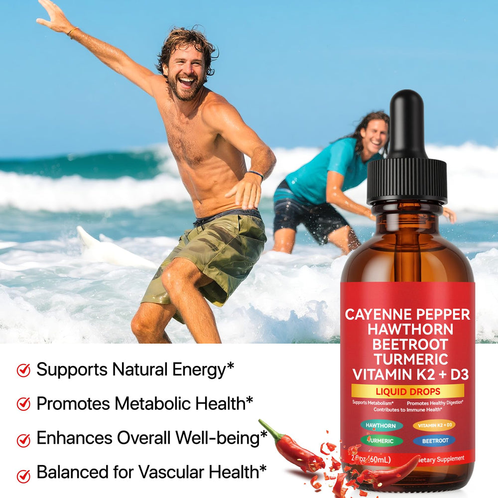 Vortexonix gotas añadidas a un vaso de jugo para mezcla fácil y rápida