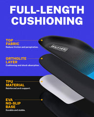 WALK·HERO detalle de la copa del talón para mayor estabilidad