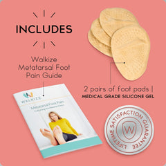 Mujer caminando con tacones usando Walkize mostrando confort prolongado
