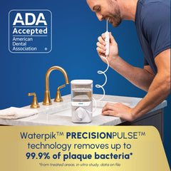 Waterpik Promax en uso con ortodoncia limpieza segura entre brackets