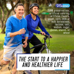 We Like Vitamins cápsulas de color neutro listas para incorporar a la rutina matutina.