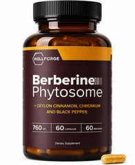 WellForge frente del envase que muestra la marca y beneficio de fórmula phytosome