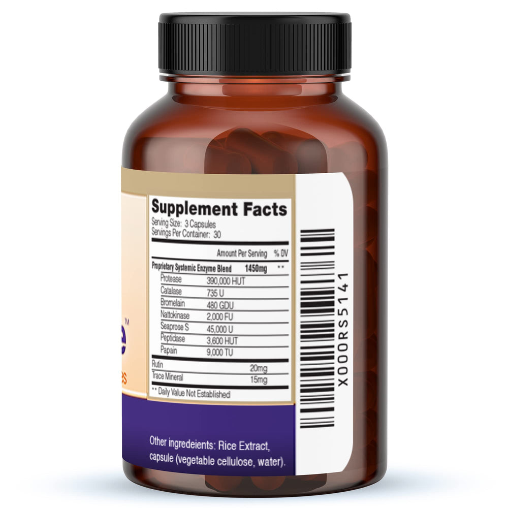 WellnessOne ProOneZyme on a store shelf display for easy shopping.