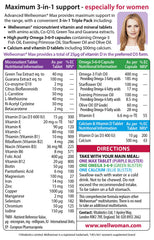 Pack de Wellwoman Max en mano para comparar tamaño y conveniencia diaria