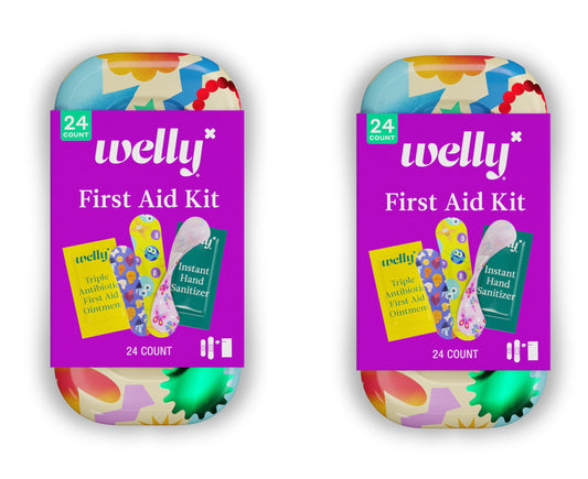 Welly Quick Fix frontal caja metálica portátil con diseño y ventaja transporte rápido
