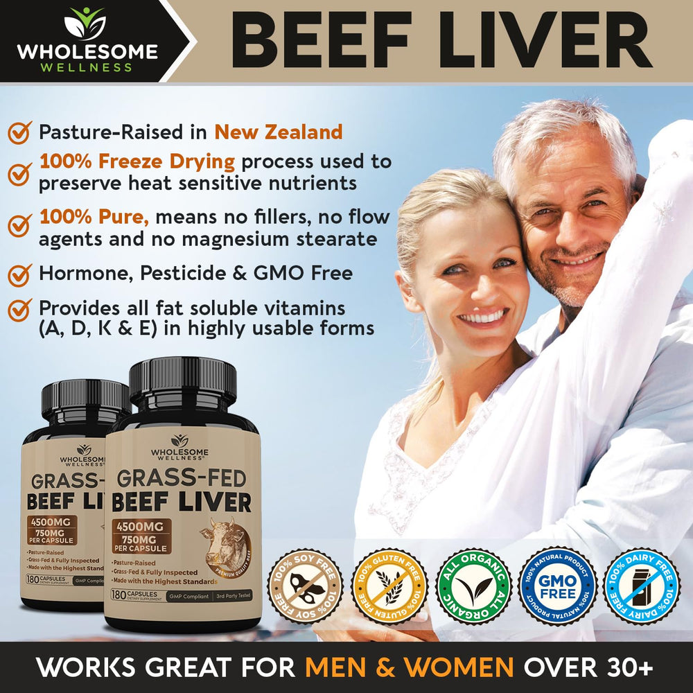 Wholesome Wellness ganado en pastura de Nueva Zelanda garantizando origen sin hormonas