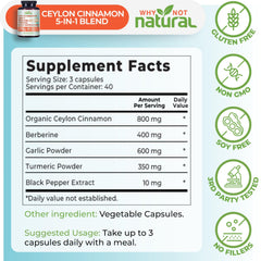 Why Not Natural cápsula en mano para visualizar tamaño y facilidad de toma