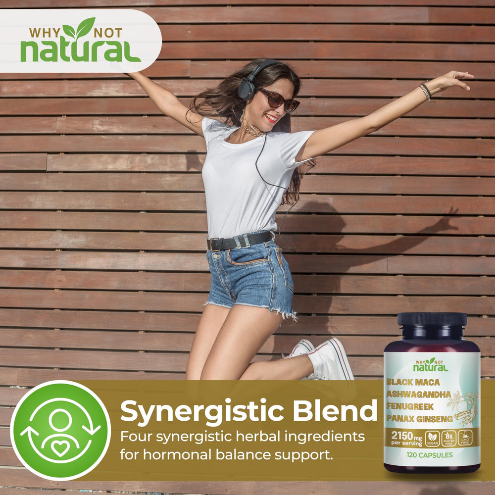 Why Not Natural etiqueta con lista de ingredientes y certificación orgánica