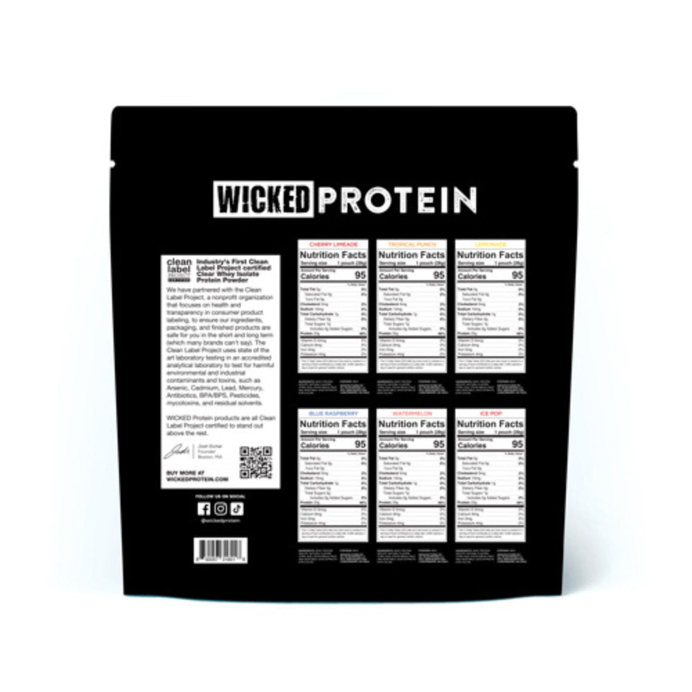 WICKED Protein en botella en gimnasio, beneficio consumo práctico tras ejercicio