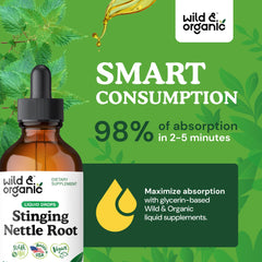 Wild & Organic gotero goteando para medición precisa y cómoda