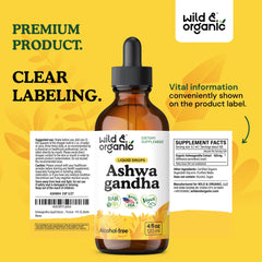 Wild & Organic ambiente relajado con botella para uso diario y bienestar