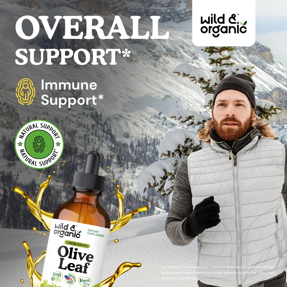 Wild & Organic gotero dispensando gotas fácilmente para dosificación precisa