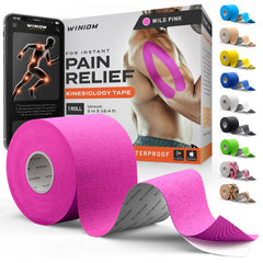 WINIOM frontal del empaque mostrando color wild pink y beneficios