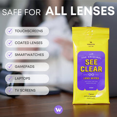 Wipemart toallita junto a mano para comparar tamaño y portabilidad