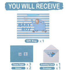 wishinside hojas de papel de seda azules para relleno y envolver regalo