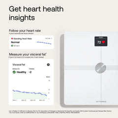 Withings Body Smart superficie y electrodos para bioimpedancia, beneficio en precisión