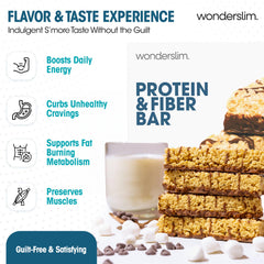 Wonderslim etiqueta nutricional clara con composición y control de porciones