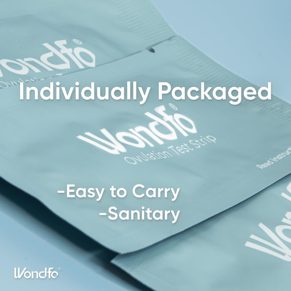Wondfo escena lifestyle pareja planificando embarazo con producto
