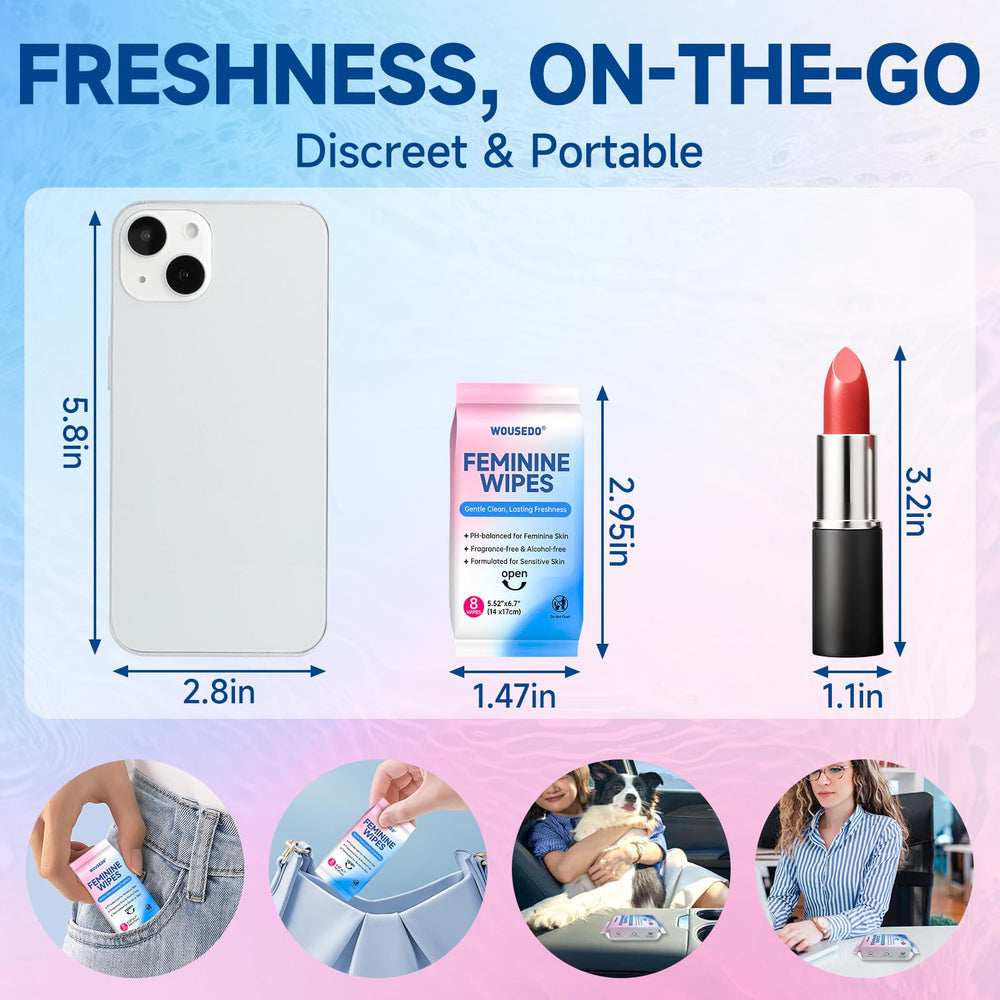 WOUSEDO: frescura diaria para uso durante todo el día.