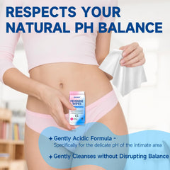 WOUSEDO: fórmula balanceada en pH con Pantenol para confort íntimo.