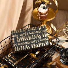 WRAPAHOLIC papel usado en mesa de fiesta que aporta estilo y coherencia decorativa