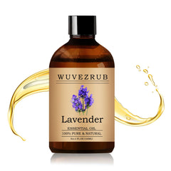 Wuvezrub botella frontal de lavanda con aroma puro