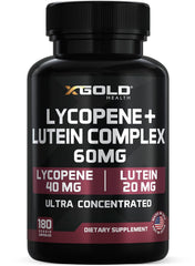 X Gold Health frente del envase mostrando la fórmula y beneficio antioxidante