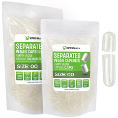 XPRS Nutra paquete frontal de 1000 cápsulas veganas mostrando envase y cantidad beneficiosa