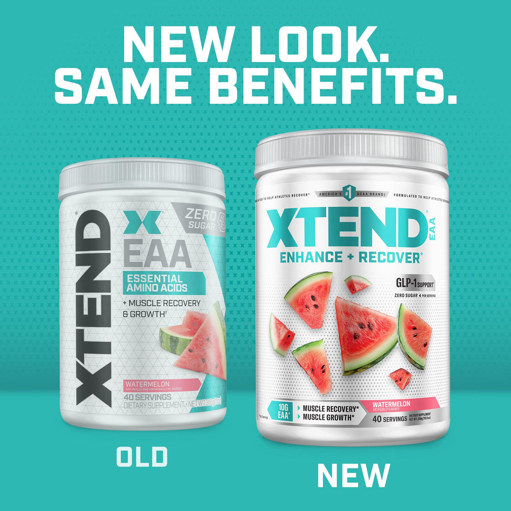 Xtend bebida mezclada en vaso durante uso para hidratación rápida