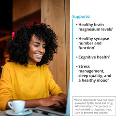 XYMOGEN OptiMag Neuro powder with scoop for daily brain health.