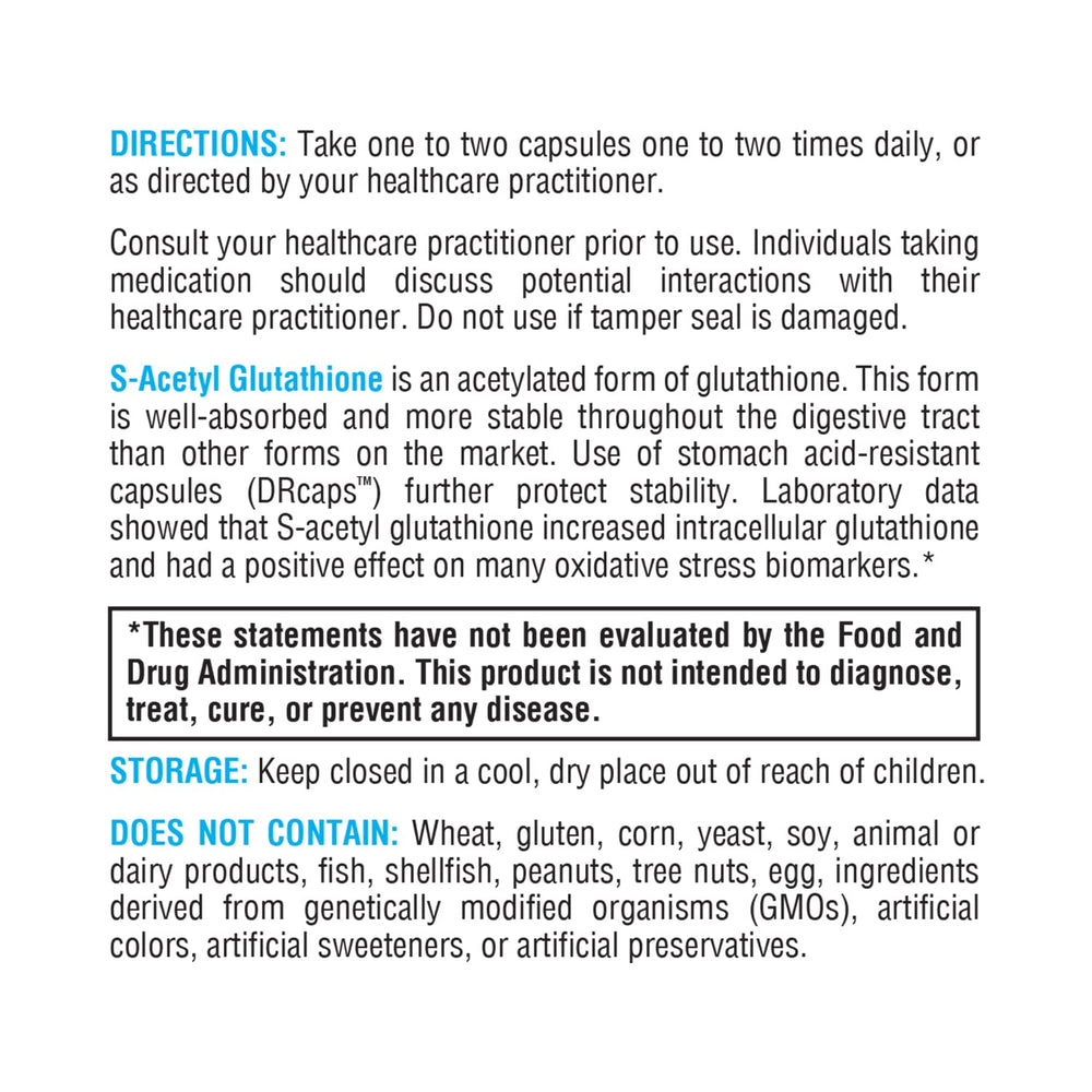 Frasco XYMOGEN S Acetil Glutatión en estante, ideal para rutina diaria.